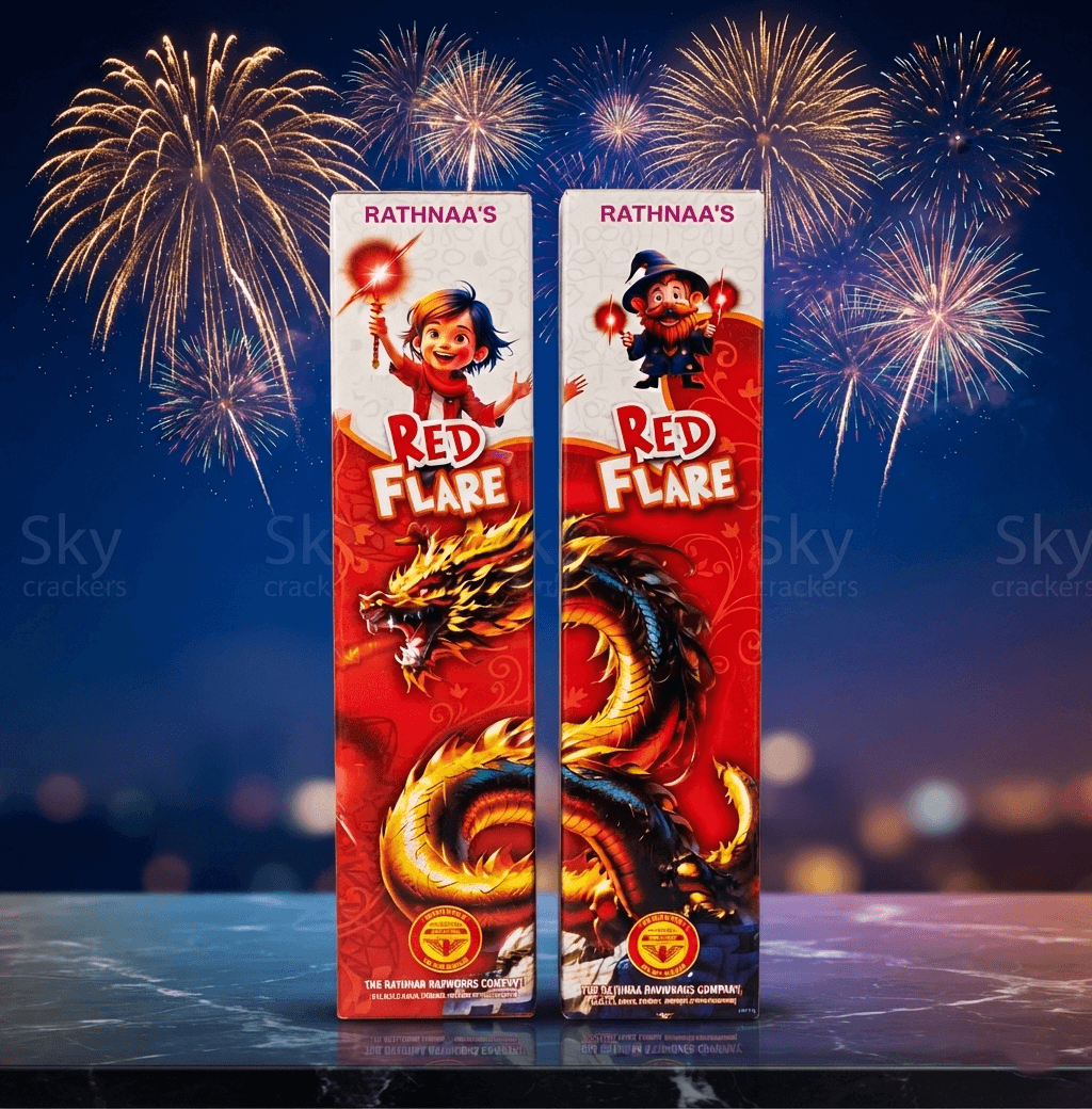 Red Flare Pencil (5 Pcs)