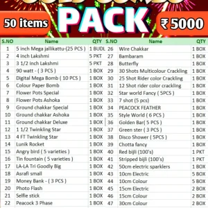 Gold Combo Pack (50 Items)