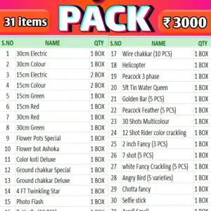 Silver Night Combo Pack (31 Items)