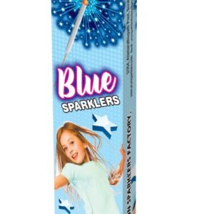 Blue color sparklers